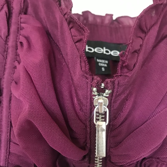 EUC bebe Strapless Top Size Small - Picture 4 of 8